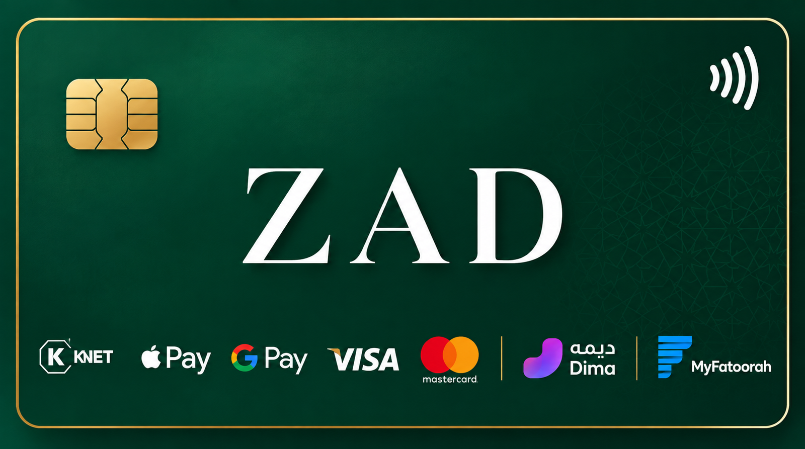 طرق الدفع المتاحة في ZAD KITCHEN